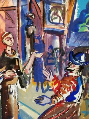 Henk van den Idsert - Impressie van den Briel...... kopen? Bied vanaf 90!