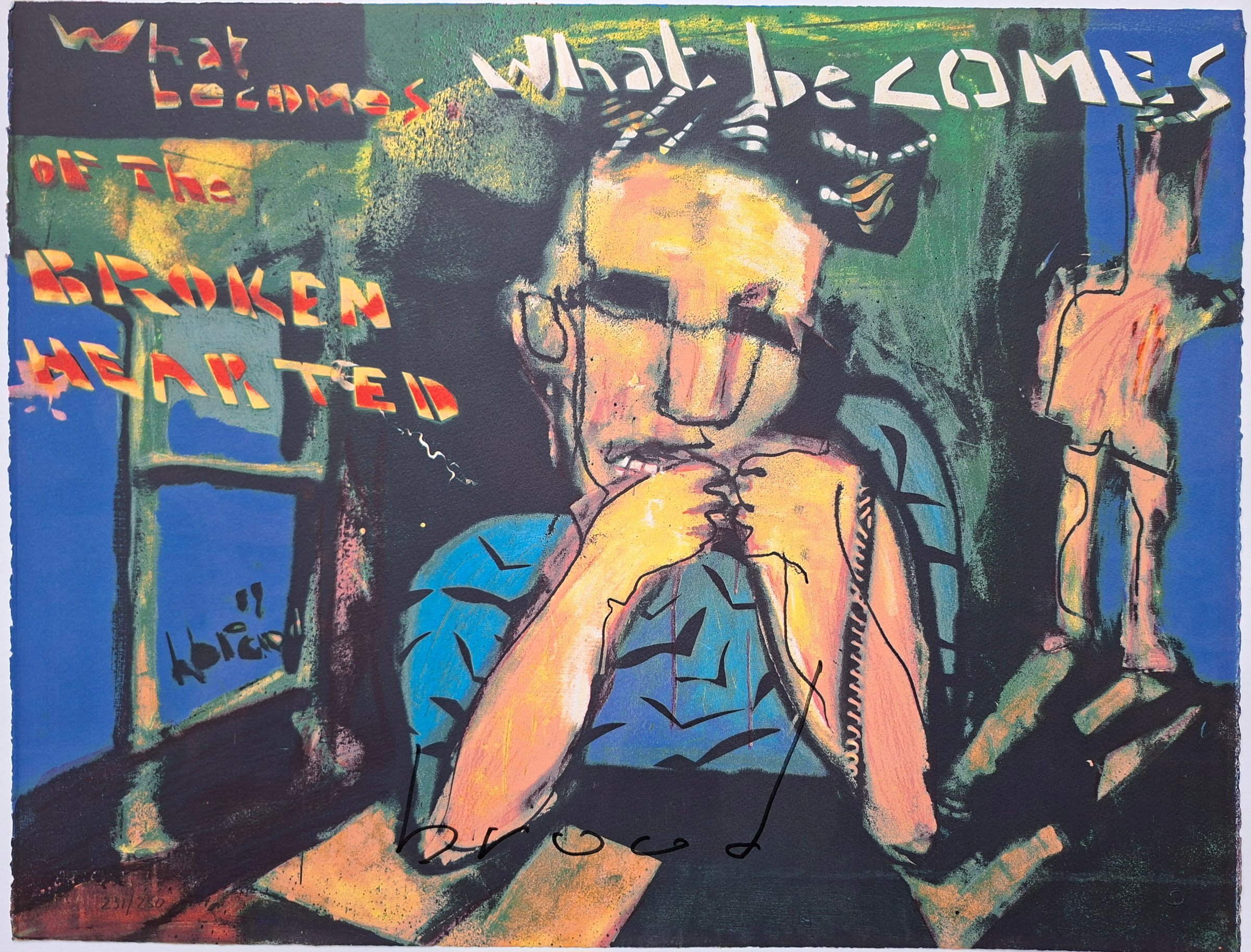 Buy Herman Brood - What becomes of the broken hearted? Bid from 250!