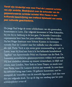 AcheterPaul de Lussanet - gesigneerde biografie, 2 catalogi en 2 uitnodigingskaarten? Enchérissez de 40!