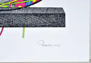 Paul Van Hoeydonck - Zeefdruk - Gesigneerd - 54x42 cm - 1977 kopen? Bied vanaf 90!