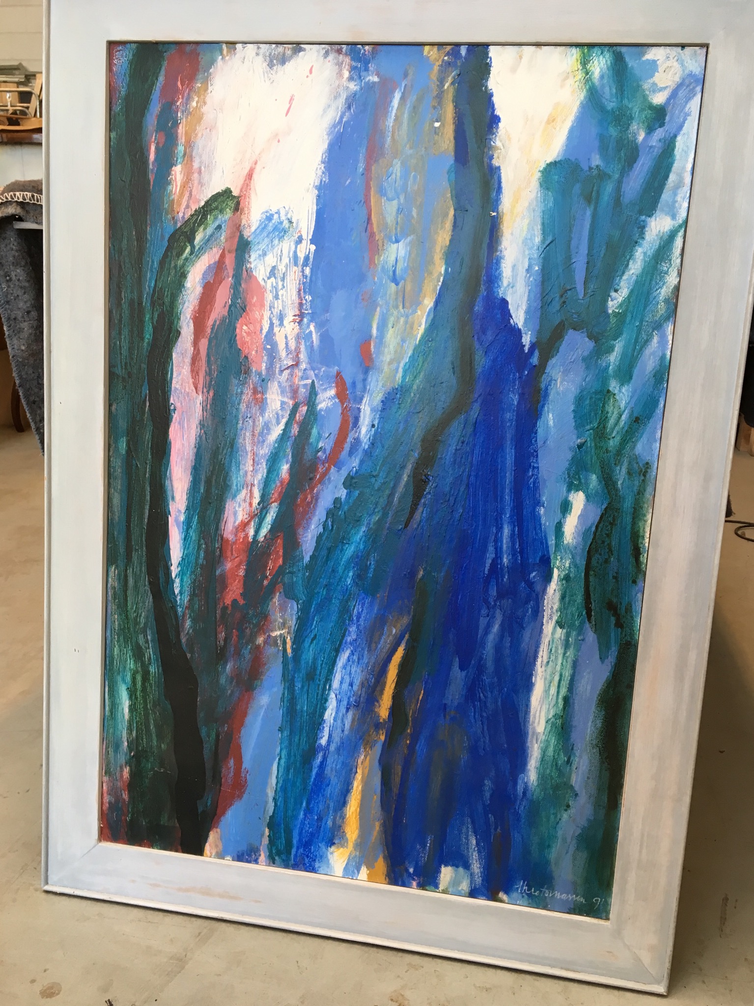 Theo Tomassen - Non Figuratief kopen? Bied vanaf 525!