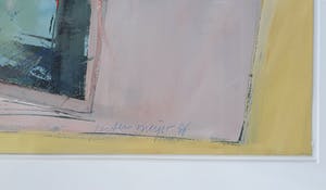 Peter Meijer - Acryl en pastel op papier- Ingelijst (Groot) kopen? Bied vanaf 75!