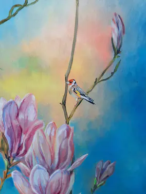 Elva Polyakova - Magnolia in voorjaar kopen? Bied vanaf 1!