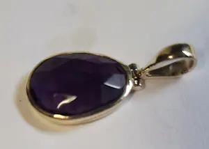Zilveren Hanger met facet geslepen Amethyst kopen? Bied vanaf 45!