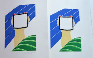 Roger Raveel - "Hersenslag" kopen? Bied vanaf 950!