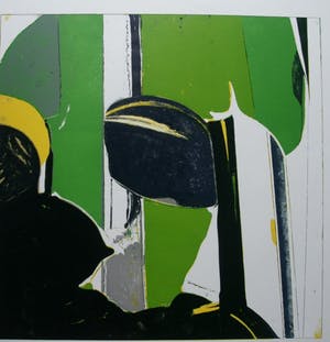 Guido de Waart - "Yellow Sickle" - hoogdrukets uit de Prent 190 serie kopen? Bied vanaf 50!