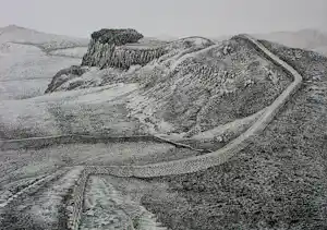 Han van Hagen - Ets: Vallum hadriana - 1993 verkauft für € 60!