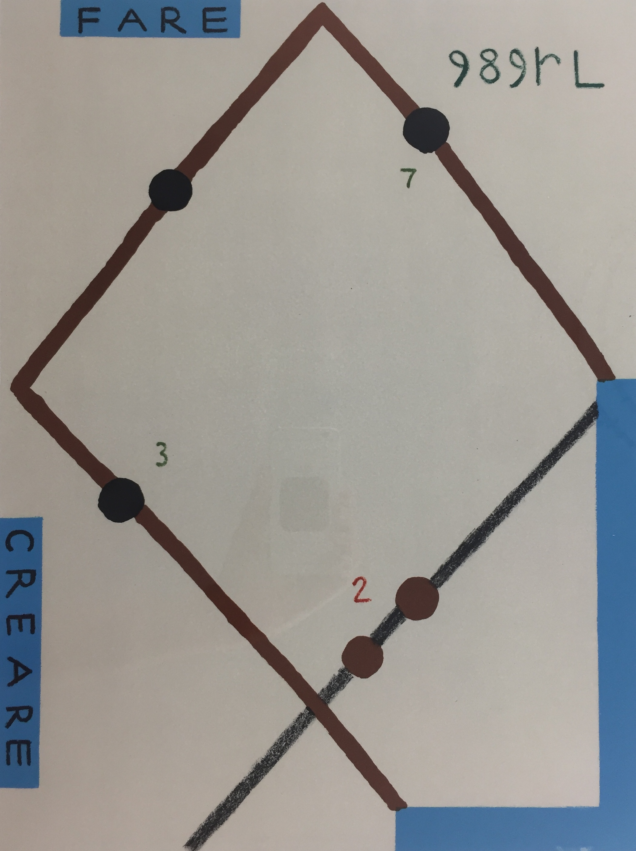 Reinier Lucassen - zeefdruk, 'Creare Fare', 1989 (INGELIJST) kopen? Bied vanaf 199!