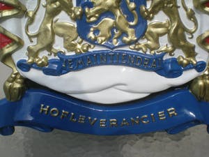 Curiosa - Wapenschild, je maintiendrai, hofleveranciereverancier kopen? Bied vanaf 140!