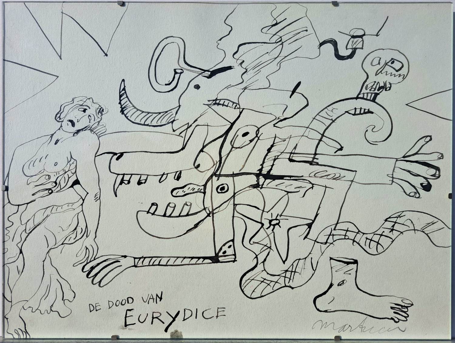 Anton Martineau - De dood van Eurydice kopen? Bied vanaf 60!