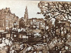 Giorgio Ferrari - Bloemenmarkt aan het Singel te Amsterdam kopen? Bied vanaf 25!