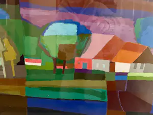 Ton Schulten - Ton Schulten - Zeefdruk - Boerenhoeve - Ingelijst kopen? Bied vanaf 400!