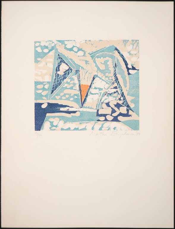 Martin Engelman - Martin Engelman: Houtsnede, Zonder titel kopen? Bied vanaf 1!