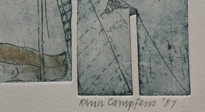 Karin Campfens - Kleurenets Vrouw in tent kopen? Bied vanaf 35!