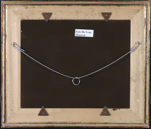 Eric De Vree - Olieverf op paneel, Stilleven met kan en druiven - Ingelijst kopen? Bied vanaf 450!