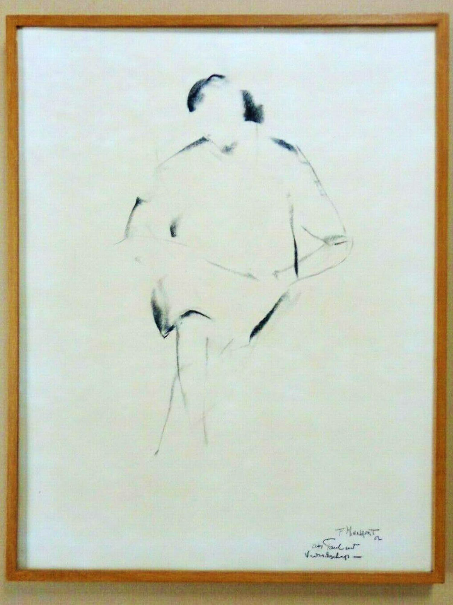 Frans Minnaert - origineel werk op papier verkocht voor € 150!