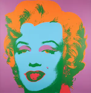 Andy Warhol - Zeefdruk, Marilyn - Ingelijst (Groot) kopen? Bied vanaf 1!
