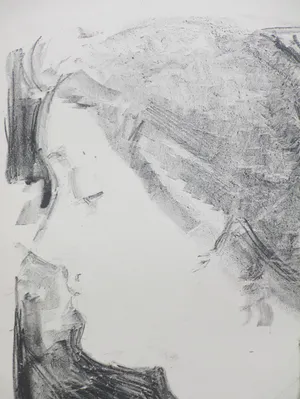 Reijer Stolk - Vrouwsportret - Lithografie kopen? Bied vanaf 1!