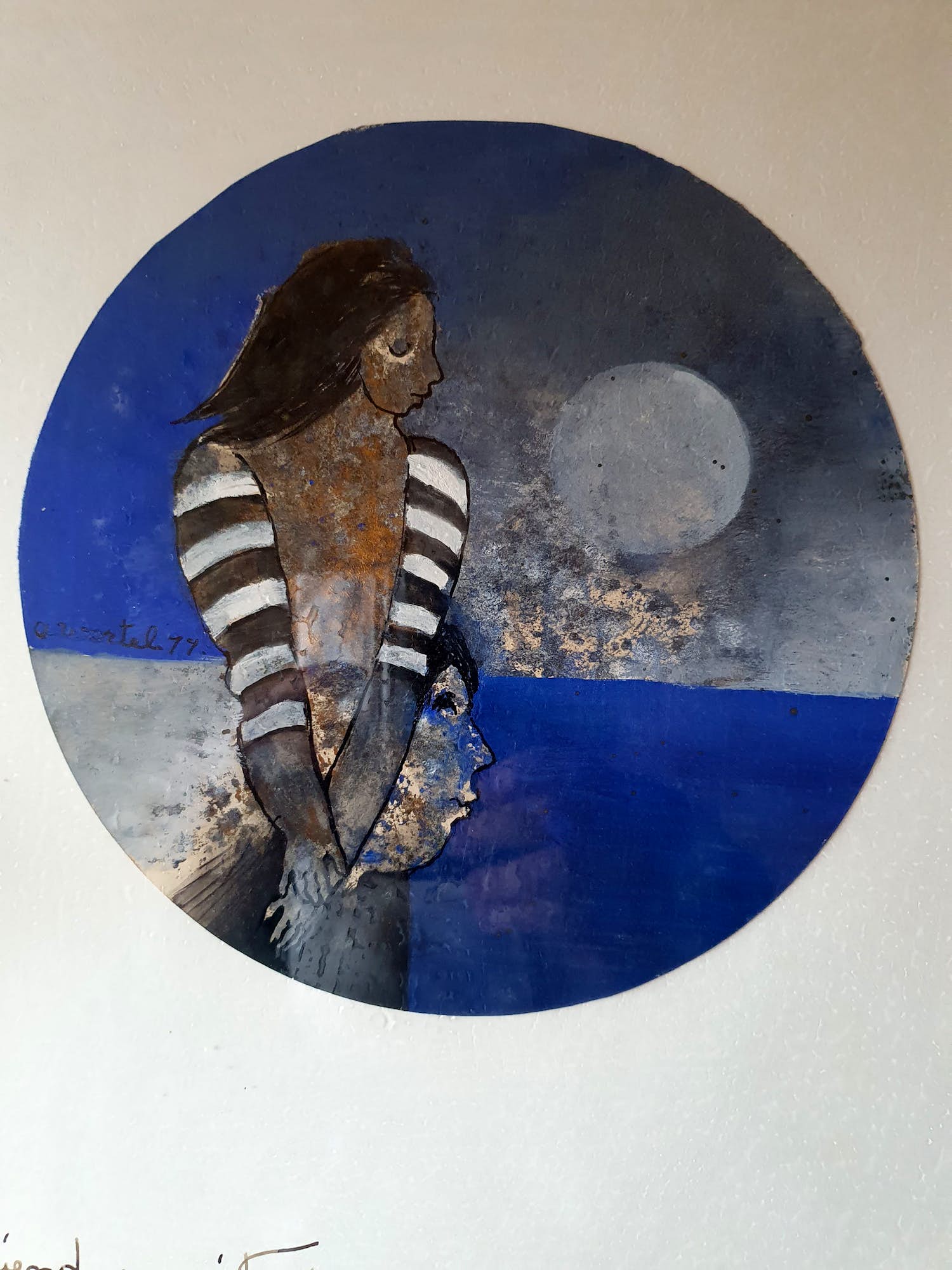 Ans Wortel - Groeiend vanuit de eeuwige ander verkocht voor € 70!