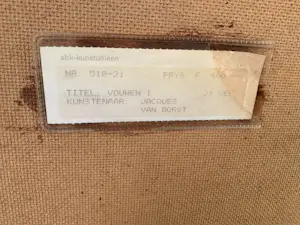 Jacques van Dorst - Vouwen 1 - Tweemaal gevouwen kopen? Bied vanaf 250!