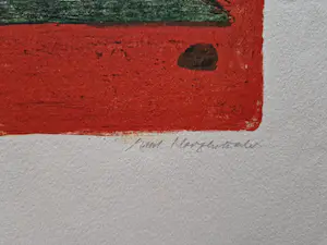 Ernst Morgenthaler - Fünfziger Jahre - original Lithografie - Beduinen in der Sahara signiert kopen? Bied vanaf 28!