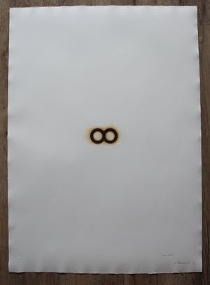 Jan van Munster - 6 pyrogravures in portfoliomap kopen? Bied vanaf 895!