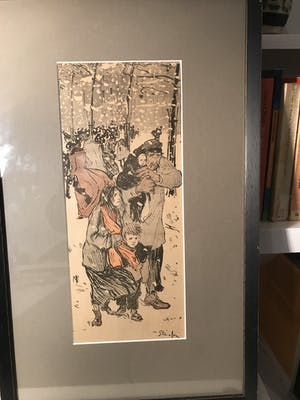 Theophile Alexandre Steinlen - Vluchtelingen kopen? Bied vanaf 75!
