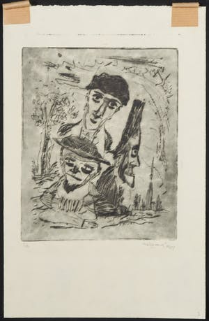 Cor de Wolff - Droge naald op papier, Drie koppen kopen? Bied vanaf 1!