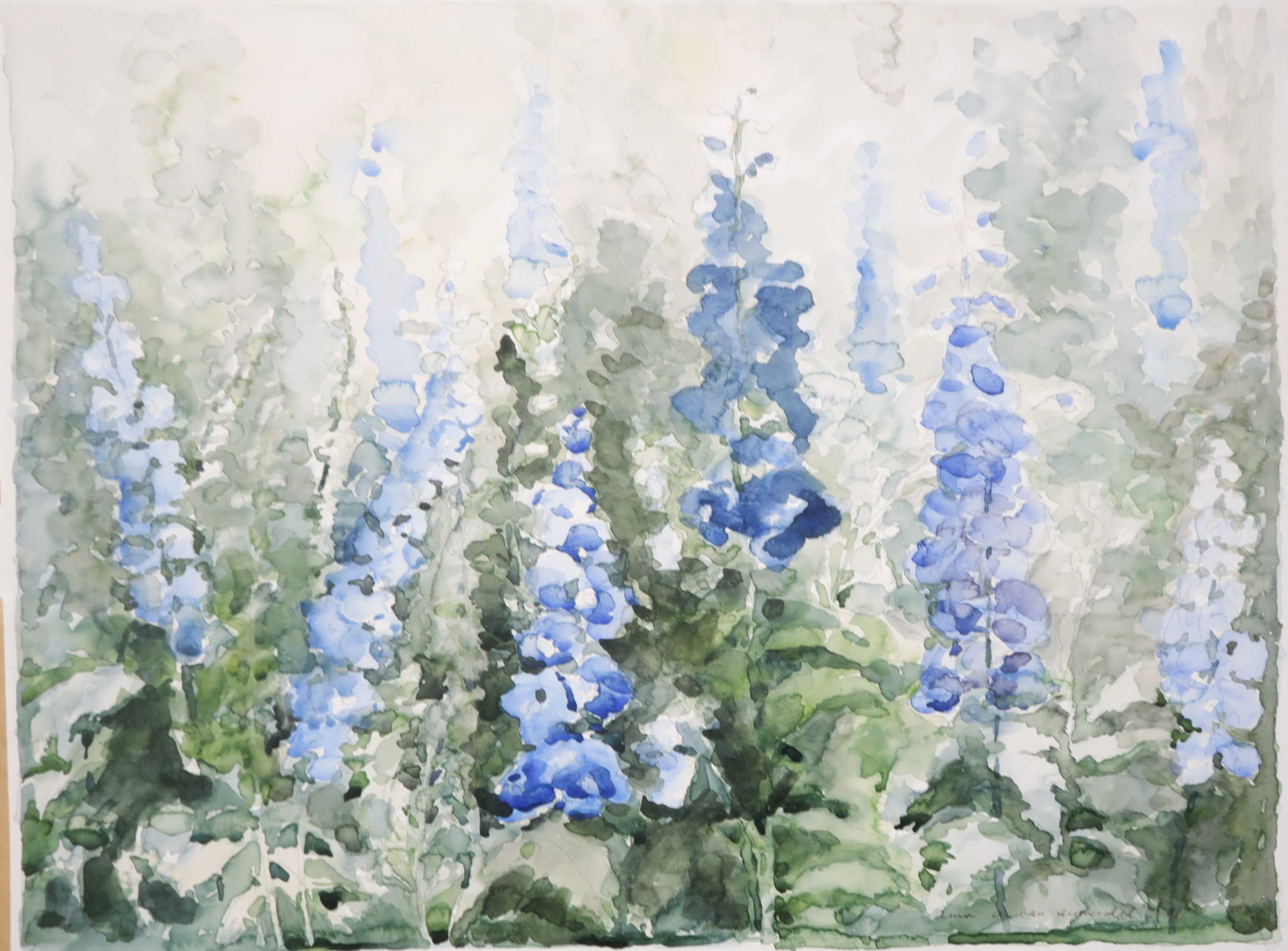 Niet of onleesbaar gesigneerd - Aquarel, Z.T. Leeuwenbek kopen? Bied vanaf 1!