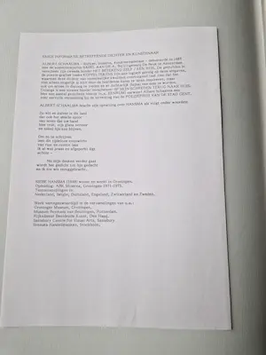 Siebe Hansma - Groningen - originele plastiek van plexiglas - oplage 50 exemplaren - gesigneerd kopen? Bied vanaf 70!