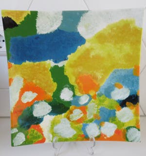 Niet of onleesbaar gesigneerd - Kunst Keramisch viesierbord ontwerp Dorien Akkal uitvoering Schoonhoven Keramiek kopen? Bied vanaf 10!