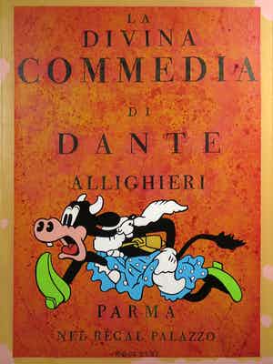 Jan Bollaert - Gemengde techniek op board, Mucca di Dante (Groot) verkocht voor € 1!