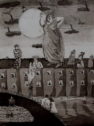 Diana Lekkerkerker - Ets - 1972 kopen? Bied vanaf 49!