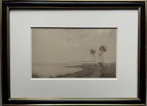 Jan Mankes - Originele Heliogravure Landschap 1927 kopen? Bied vanaf 185!