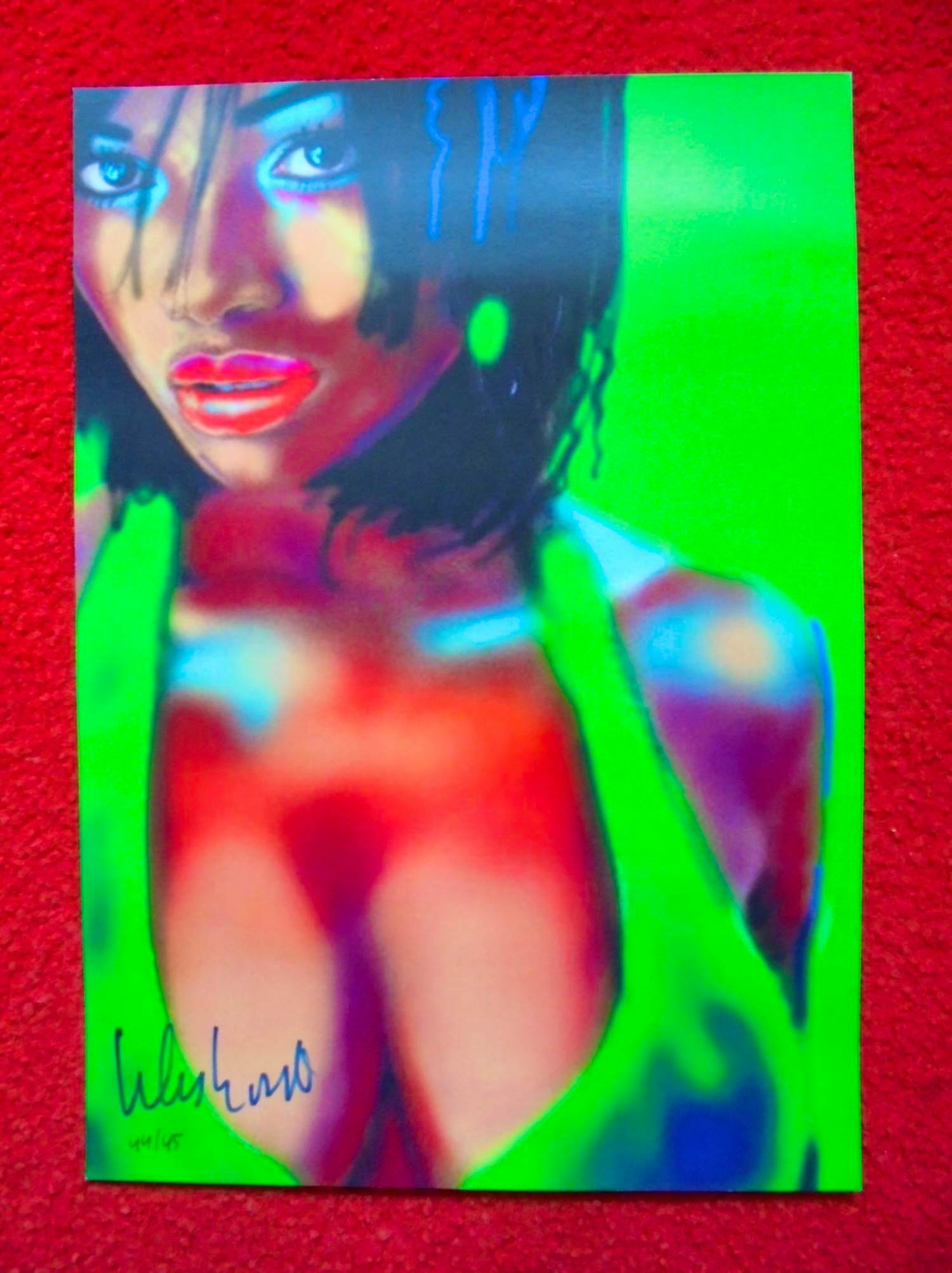 Peter Klashorst - Pop -Art stijl, prachtig van kleur! kopen? Bied vanaf 75!