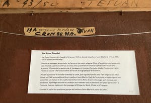 Luc Peter Crombe - Oosters tafereel kopen? Bied vanaf 1100!