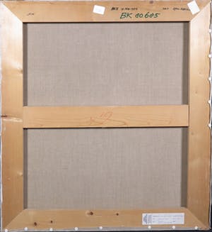 Aad van Houwelingen - Collage op doek, Open notitie no. 2 kopen? Bied vanaf 1!