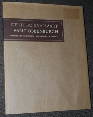 Aart van Dobbenburgh - Fraai ingelijste litho - vermeld in het bijgeleverde kunstboek kopen? Bied vanaf 50!