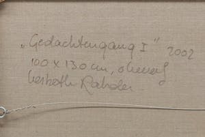 Liesbeth Rahder - Olieverf met textuur op doek, Gedachtengang I (Groot) kopen? Bied vanaf 750!