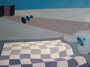 Kees Wuisman - Surrealistisch schaakbord kopen? Bied vanaf 50!