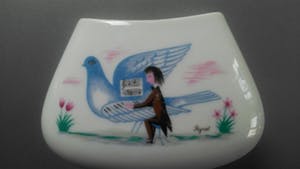 Rosenthal - vaasje met decoratie van Peynet kopen? Bied vanaf 23!