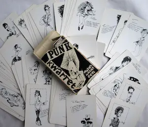 Willem Vleeschouwer - Punk Kwartet , 60 Karikaturen, Sex Pistols e.a. Punk-bands - 1977 kaufen? Bieten Sie von 1!