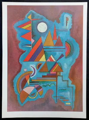 Wassily Kandinsky - Stehend, dubbelpagina litho kopen? Bied vanaf 80!
