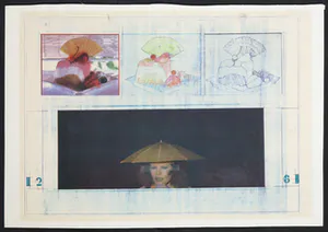 Jaap Eerland - Hars print, IJs met zomerkoninkjes kopen? Bied vanaf 1!