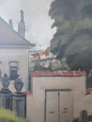 Anne-Pierre De Kat - Dorpsgezicht Belgie 1930 kopen? Bied vanaf 400!