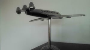 Curiosa - Super groot aluminium vliegtuig - Lockheed Constellation kopen? Bied vanaf 75!