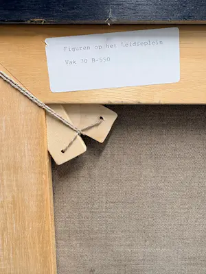 Freek van den Berg - Figuren op het Leidesplei kopen? Bied vanaf 1500!