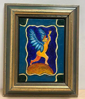 Piet Quekel - Lot van 3 schilderijtjes. Wilon, Ralia, Gobul. kopen? Bied vanaf 90!