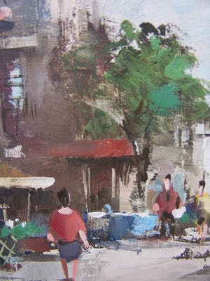 Harry Koolen - Frans Stadsgezicht kopen? Bied vanaf 60!