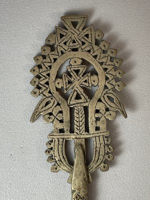 Ethiopie - Ethiopisch priest Ethiopian Silver handcross - Ethiopia kopen? Bied vanaf 65!